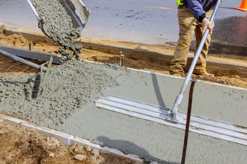 Concrete Pouring for Sidewalks